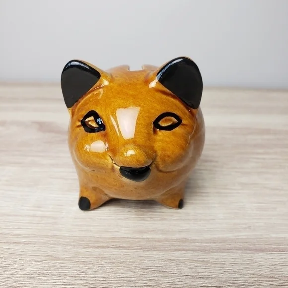 Vintage Mini Handpainted Piggy Bank - Picture 5 of 11